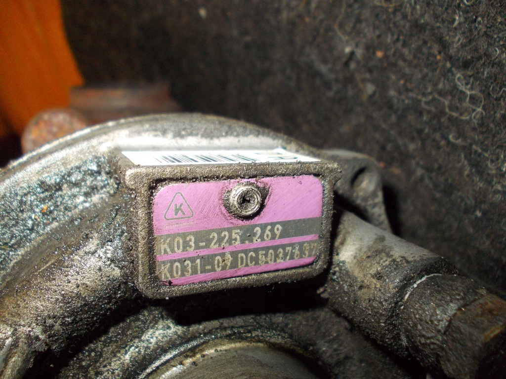 фото №8, Турбонагнітач xsara 2.0 hdi k03-225269