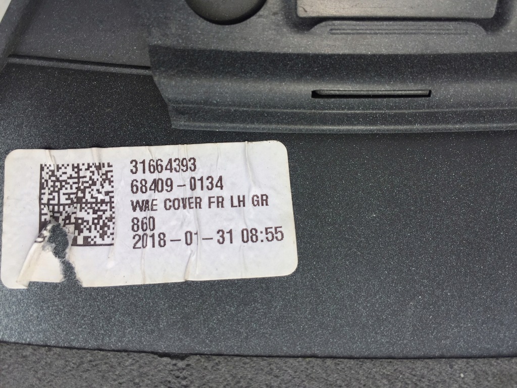 фото №5, Volvo v90 corss country ліва молдинг na крила 15-