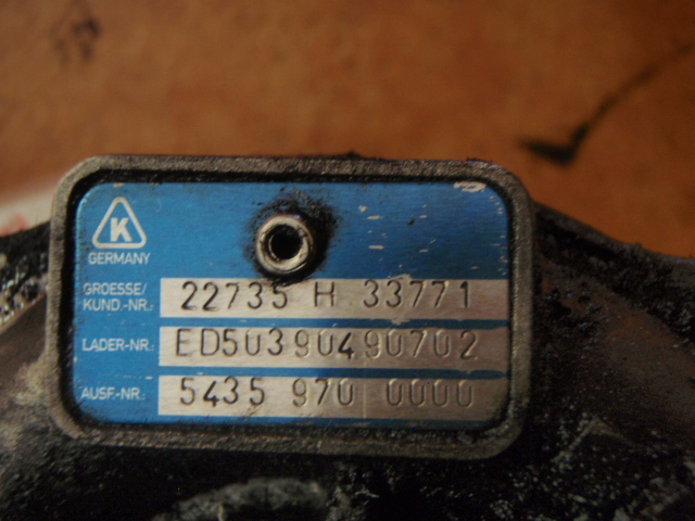 фото №4, Турбонагнітач 22735h33771 thalia 1,5d