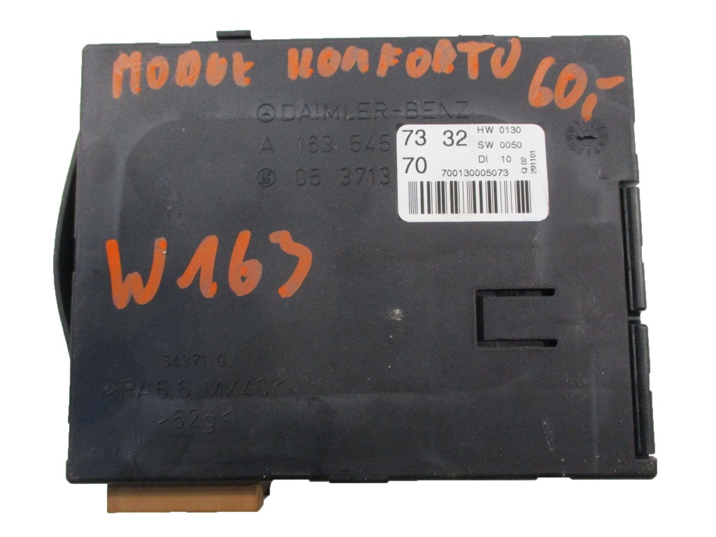 Купити Блок керування комфорту ml w163 2.7 cdi a1635457332