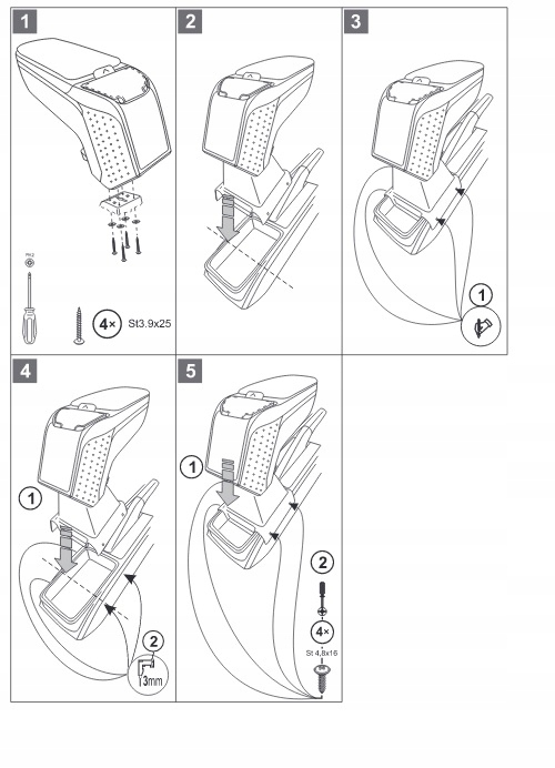 фото №7, Подлокотник armster ii skoda fabia iii
