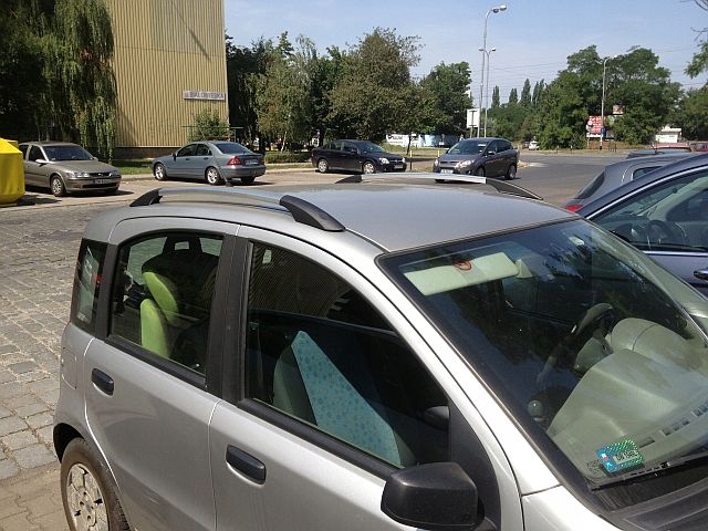 фото №7, Fiat panda рейлінги дахові super