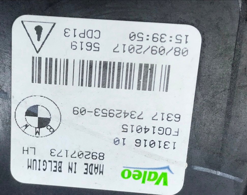фото №8, Bmw 7 противотуманная фара led правый bmw 7 g11 g12 7342954
