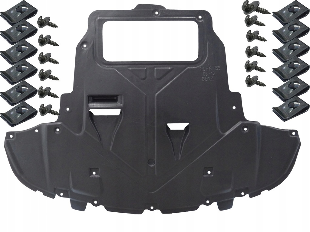 фото №1, Alfa romeo 159 05-11 защита двигателя клипсы дизель