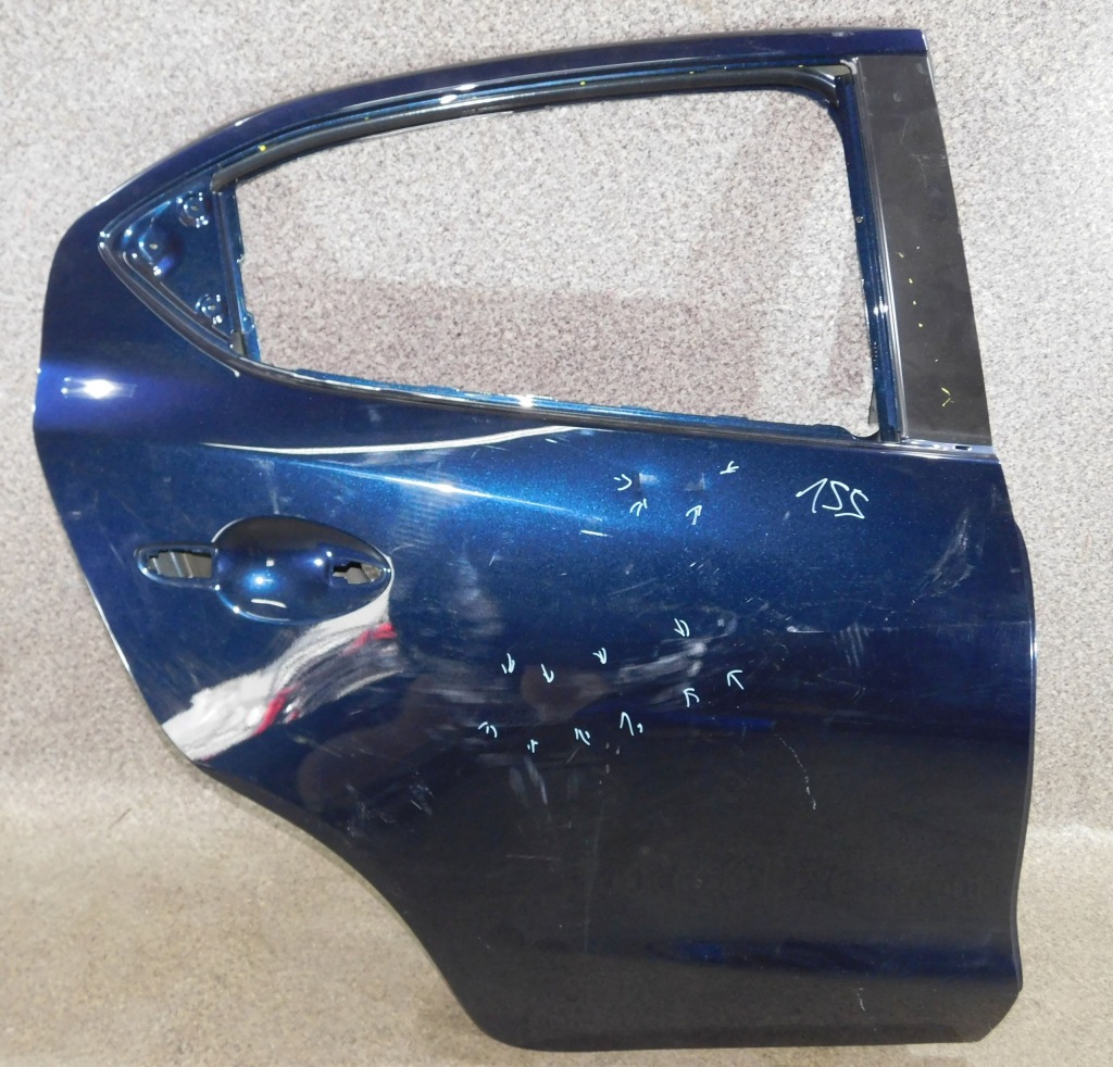 фото №1, Mazda ii 2 14- дверь правое задние задняя