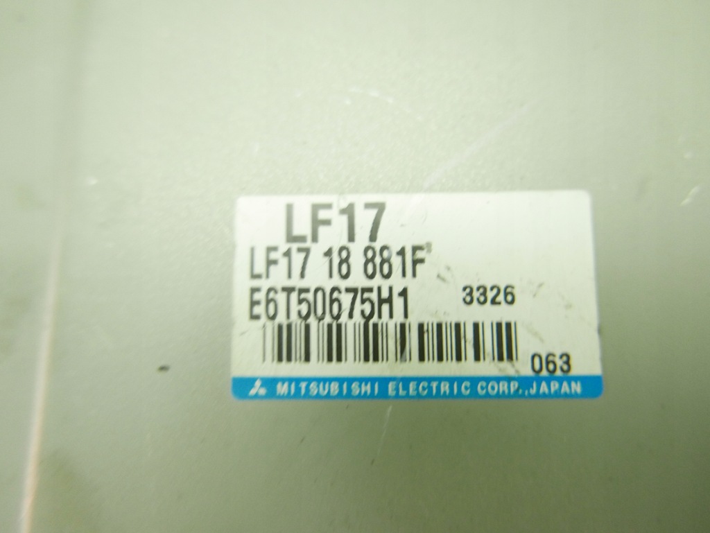 фото №10, Набір стартовий mazda 6 i gg hb 2.0 16v lf17 02-05