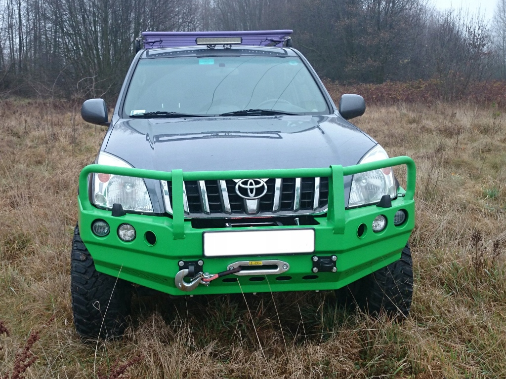 фото №11, Бампер перед toyota land cruiser 120 02-09 сталь