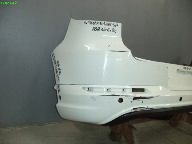 фото №2, Vw tiguan r-line lift бампер задня 2012-2016r