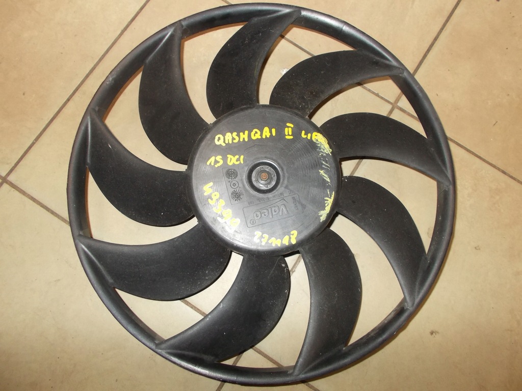 фото №1, Вентилятор радиатора nissan qashqai '07-13 oryg