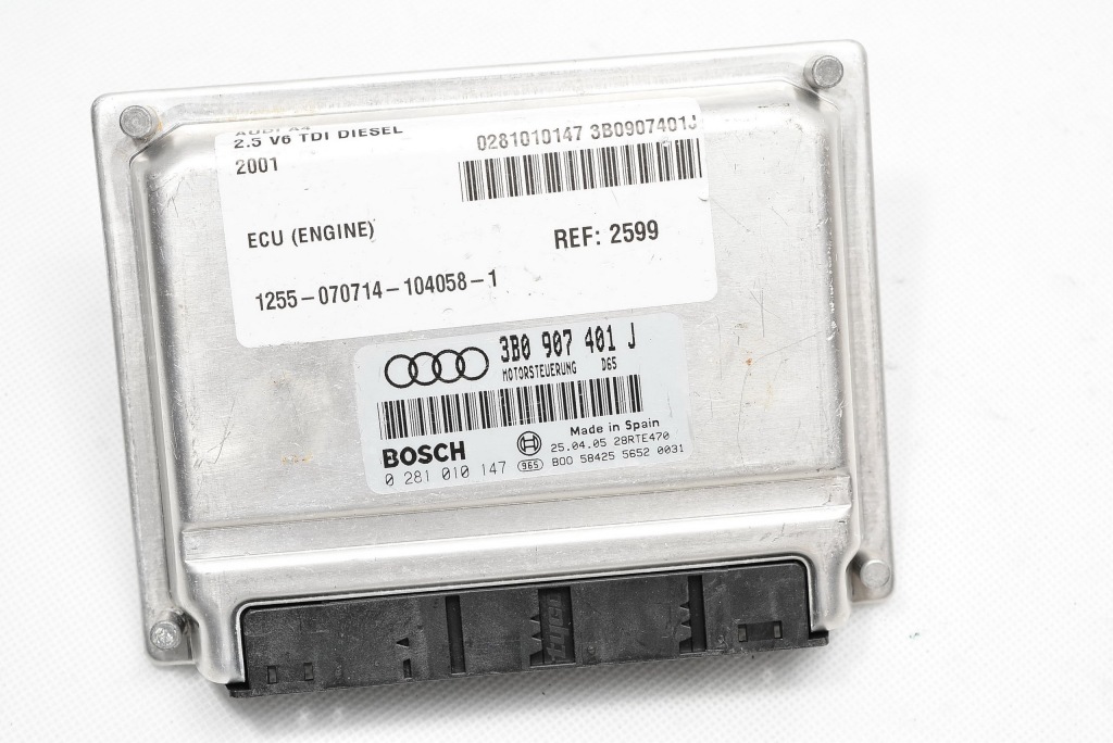 фото №1, Бортовий комп'ютер vw passat 2.5 tdi 3b0907401j 0281010147