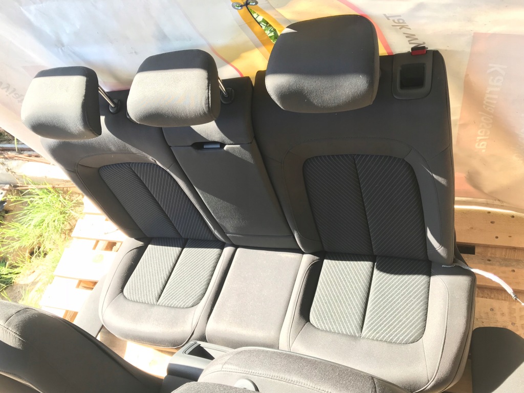 фото №6, Audi q5 fy 80a сиденья заднее сиденье обивка салон eu