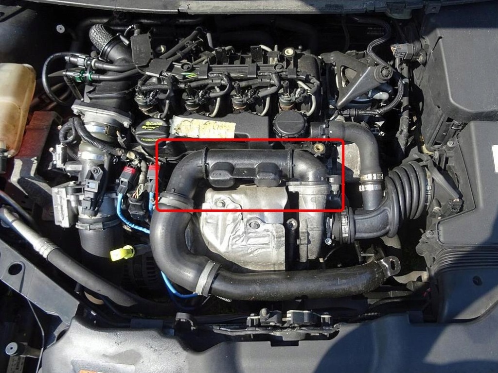 фото №6, Ford focus mk2 1,6 резонатор шланг труба turbo