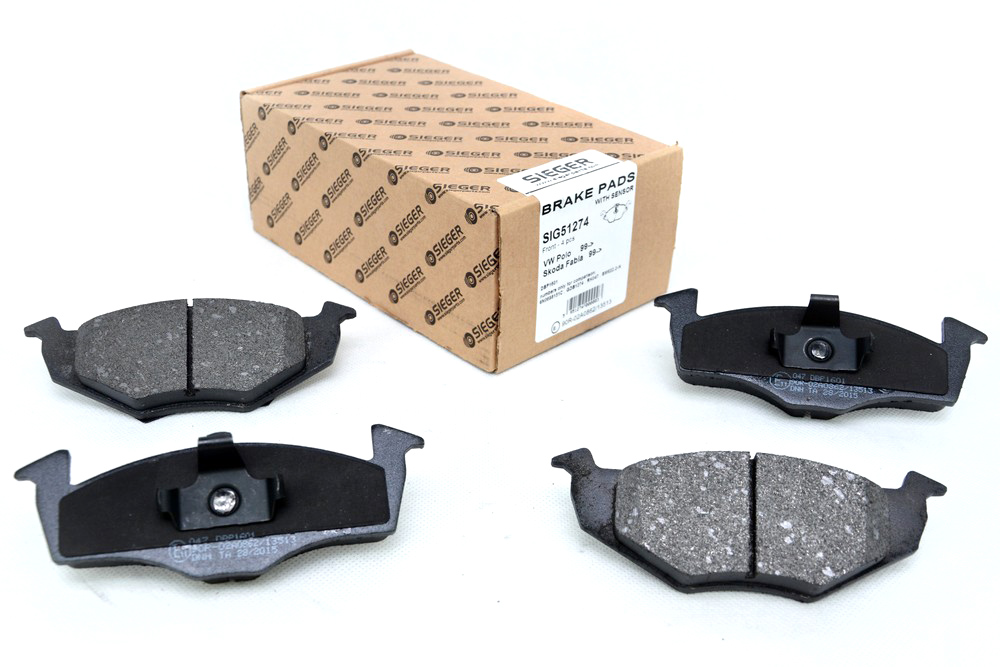 фото №1, Тормозные колодки тормозные перед skoda fabia ii 2006-2014