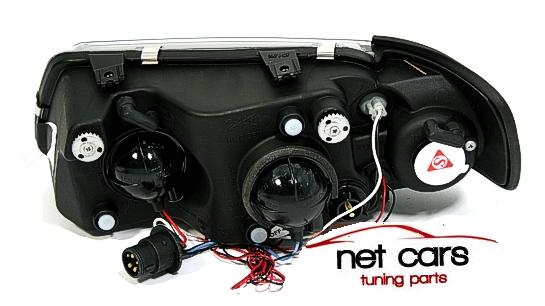 фото №5, Лампы фары audi a3 s3 8l angel eyes led b