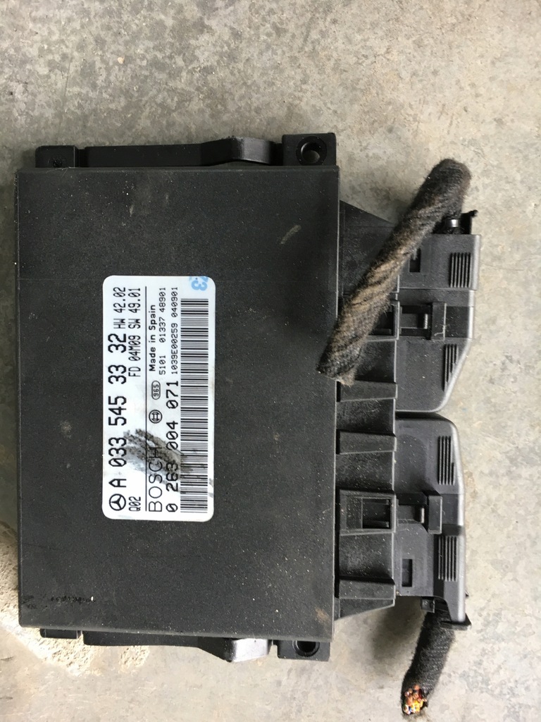 фото №1, Mercedes w220 модуль блок керування датчиків