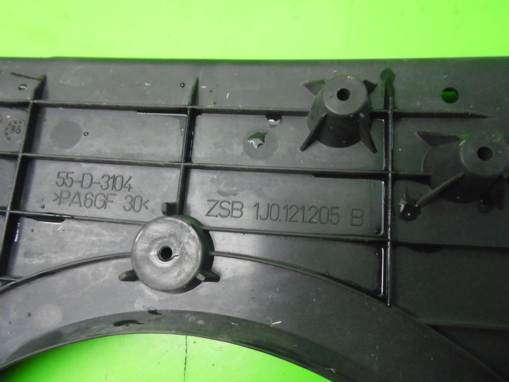 фото №9, Корпус вентиляторів 1j0121207m vw golf iv 4 1.4