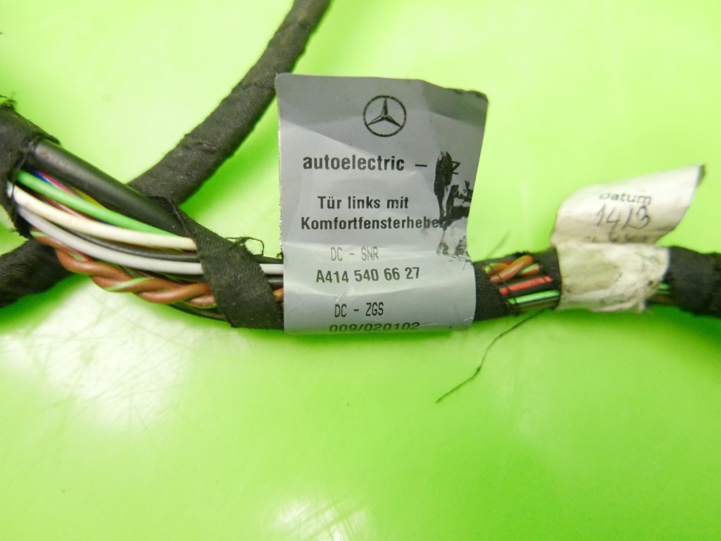 фото №14, Электропроводка жгут перед левая mercedes vaneo w414